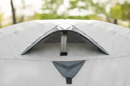 Туристическая палатка трехместная Time Eco Travel-3, серо-бежевая - фото 8