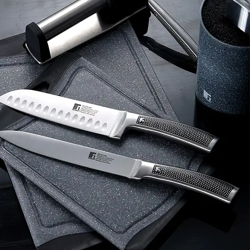 Нож кухонный для нарезки Bergner Harley 20 см (BG-4227-MM) - фото 3