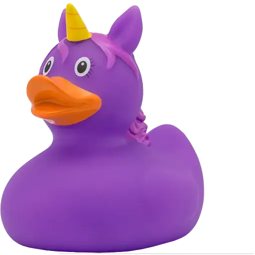 Утка FunnyDucks Единорог фиолетовый ( 2090) - фото 2