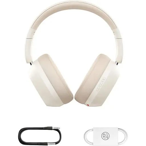 Беспроводные наушники Baseus Bass 35 Max white - фото 7