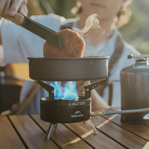 Газовая трехконфорочная горелка Naturehike CNK2450CF019 - фото 9