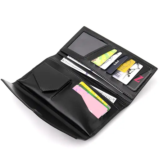 Шкіряний клатч GRANDE PELLE 21х10х2 см 000161997 - фото 5