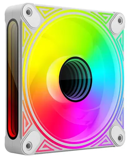 Вентилятор Coolmoon 120мм CM-DM1-W Forward (CM-DM1-W-F) White - фото 1