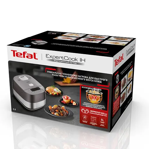 Мультиварка Tefal ExpertCook Induction RK802B34 (00000055187) - фото 5
