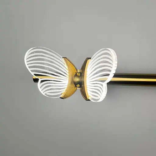 Бра з метеликом зліва у латунному корпусі 46 см Арт. WC18/1L (ліва) AB Line F - фото 2