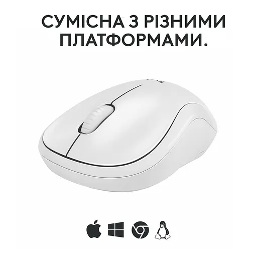 Мышь Logitech M240 Silent Bluetooth Off-White (910-007120) - фото 6