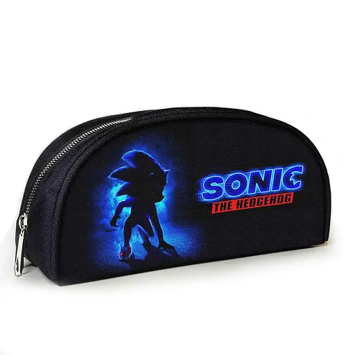Пенал шкільний з принтом Супер Сонік 23х10х8 см дитячий для дівчинки, хлопчика (3915)