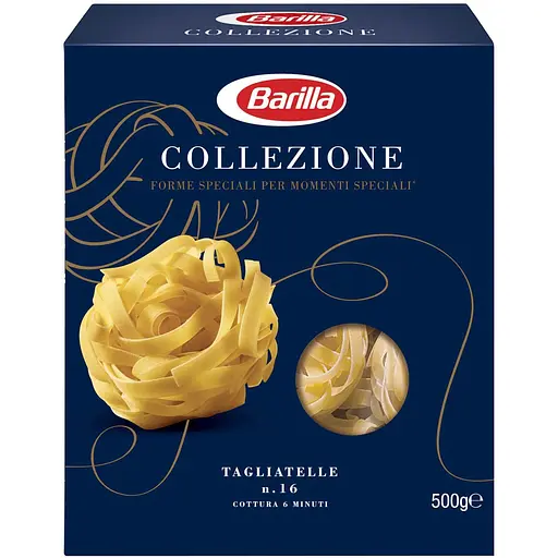 Уцінка. Макаронні вироби Barilla Collezione Tagliatelle №16 без яйця 500 г 