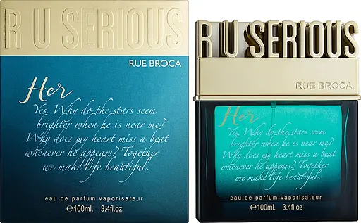 Оригінал Afnan Perfumes Rue Broca R U Serious 100 мл парфумована вода - фото 1