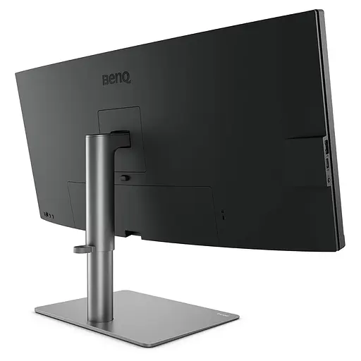 TFT 34" BenQ PD3420Q, IPS, WQHD, 2 x HDMI, DP, USB-C, USB-hub, HAS, колонки, темно-сірий - фото 6