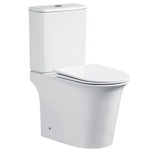 Унитаз-компакт Mixxus Wave-0405-R 630x350x795 мм, Rimless MI6694, Белый - фото 4