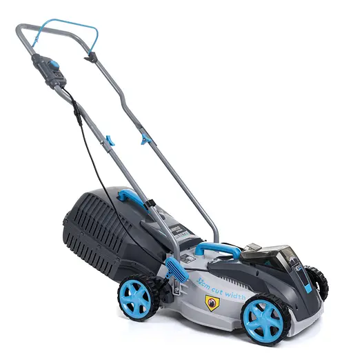 Газонокосарка акумуляторна KGALM-4032 (32см, 30л) Kanwod - фото 1