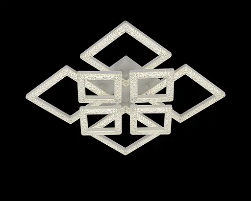 LED Стельова Люстра 2188-4+4C (Білий)