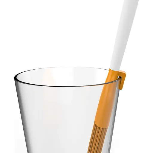 Кисточка кулинарная Fiskars Functional Form силиконовая белая (1023614) - фото 3