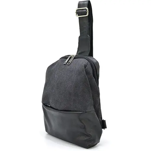 Кожаная сумка-слинг Tarwa 28х22х7 см sum0025588 - фото 1