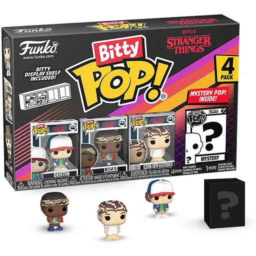 Набор игровых фигурок Дастин Bitty POP! 83662 серии Очень странные дела - фото 1