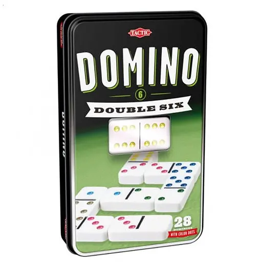 Настільна гра Tactic Доміно Дубль 6 (Domino double six) (53913) - фото 1