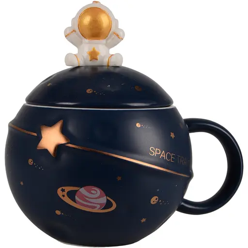 Чашка Led Space Travel с крышкой и ложкой 300 мл (B060374)