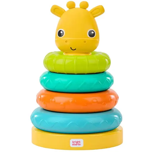 Игрушка-пирамидка Bright Starts Giraffe Tower развивающая (17467)