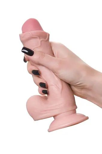 Фалоімітатор My Babe by RealStick My Honey 18 cm (тілесний) - фото 19