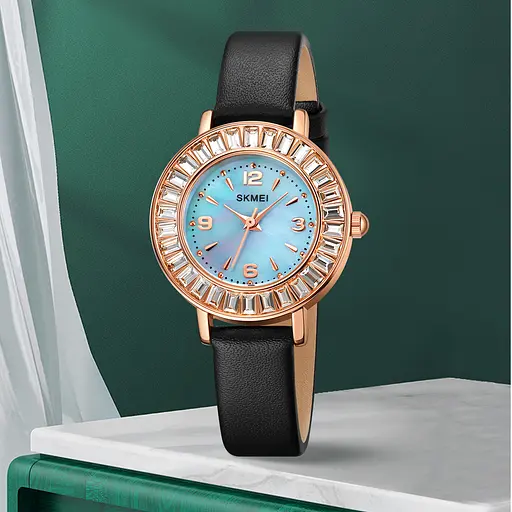 Наручний годинник жіночий 1978BU Blue Skmei acs0030442 - фото 5