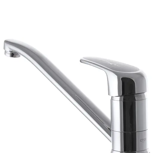 Змішувач для кухні CRON MAGIC 555 чорна ручка CR0108 - фото 3