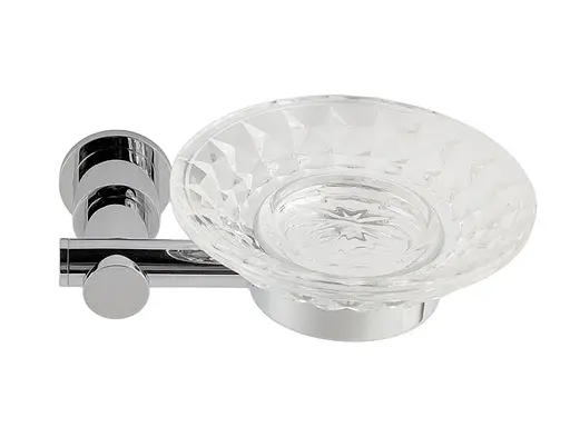 Мыльница Kugu Eva 107, Хром - фото 3