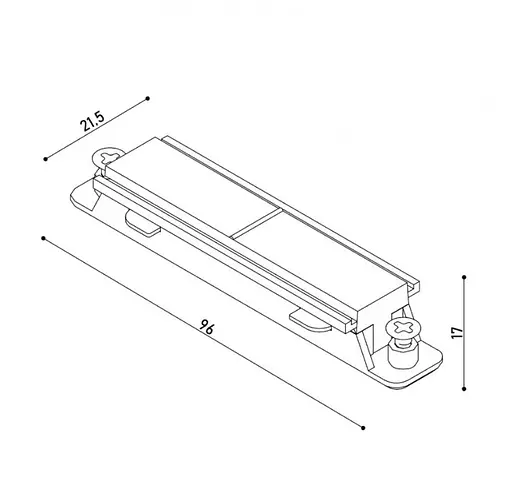 Соединение линейное электрическое, черное KLOODI KDTR3-367 BK - фото 2