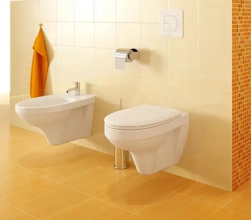 Биде подвесное скругленное Cersanit Delfi K11-0018 скрытого монтажа Белый 30412 - фото 4