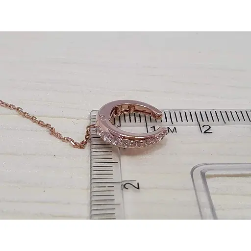 Золота сережка-кафф на хелікс Favoritum. 211251 - фото 7