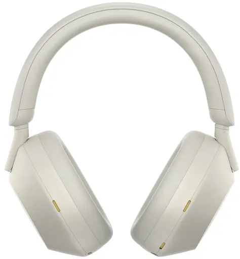 Наушники Over-ear WH-1000XM5 BT 5.2, ANC, Hi-Res, AAC, LDAC, Wireless, Mic, Серебристый Sony teh0013214 - фото 4