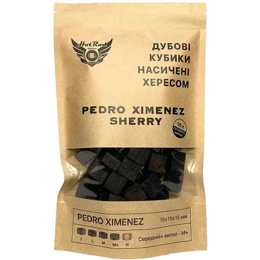 Кубики дубові Hot Rod Distiller M+ насичені Хересом на 10 л