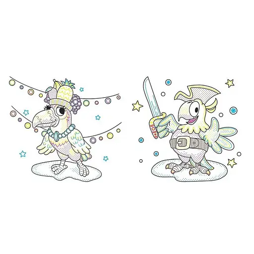 Раскраска детская "Маскарад" 1806007, 12 страниц - фото 3