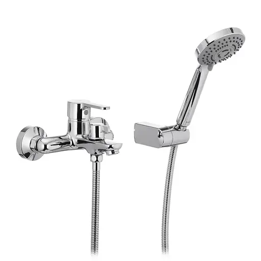 Смеситель для ванны Ibergrif Square M13222 IB0025, Хром - фото 1