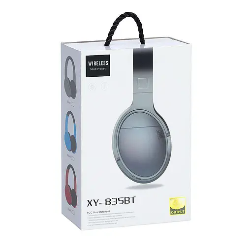 Наушники FG231109035P-1, Bluetooth встроенный аккумулятор, до 10 метров, черные - фото 3