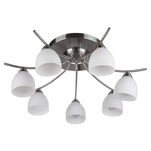 Люстра стельова Brille E14 40W PN (BKL-511C/7)