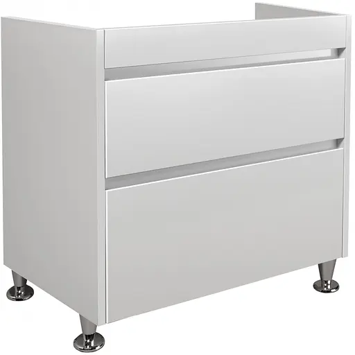 Тумба Мойдодир Prime 80 під умивальник/стільницю підлогова Білий - фото 1