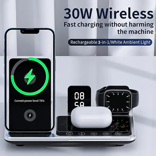 БЗП R11 4in1 with clock Silver - фото 2