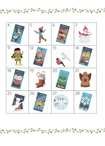 Адвент із саморобками та завданнями. 4–6 років (2-ге видання, виправлене й перероблене) - фото 5