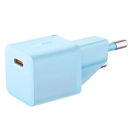 МЗП Baseus GaN5 Fast Charger (mini) PD20W (1USB-C) (CCGN05010) Blue - фото 2