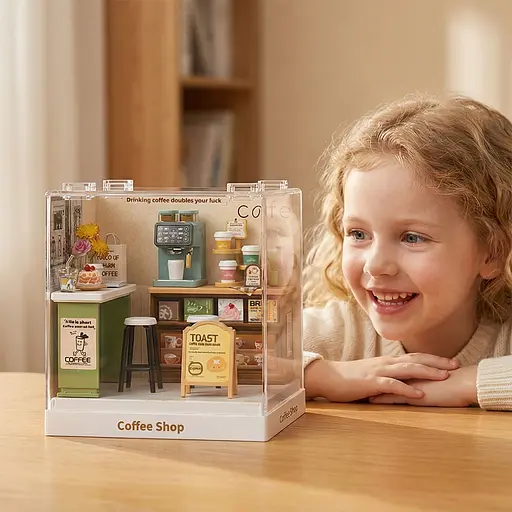 Конструктор-румбокс Mini House серії Інтер'єр Міні - Кав’ярня (8034) - фото 5