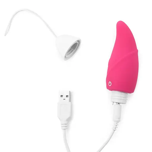 Віброяйце Lovetoy Rechargeable Joy Remote Control Egg 17.8 см рожевий - фото 2