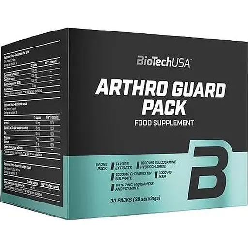 Комплекс для суглобів та зв'язок BiotechUSA Arthro Forte Pack 30 пакетиків - фото 1