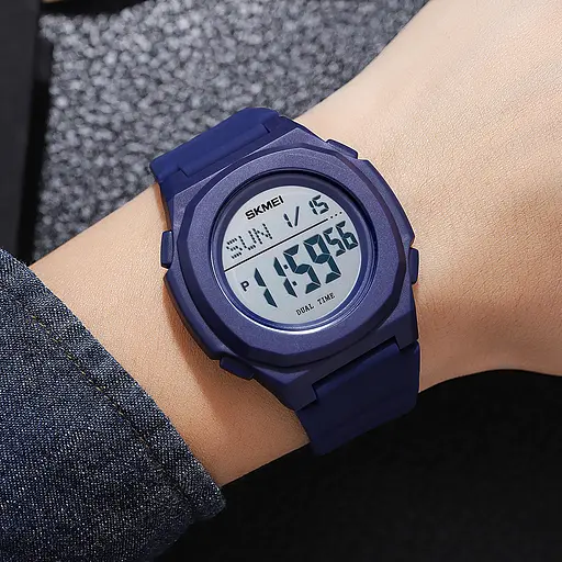 Наручний годинник чоловічий 2023BU Blue Skmei acs0030380 - фото 3