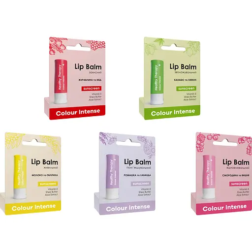 Бальзам для губ Colour Intense Healthy Therapy Защитный 03 Клюква и Мед 5 г - фото 5