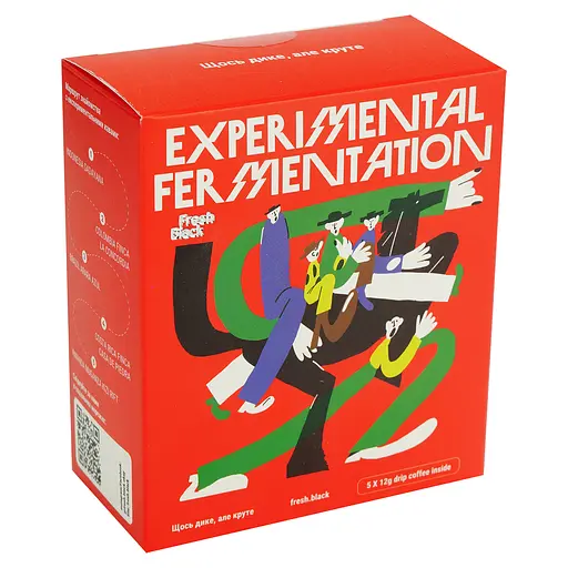 Дрип-кофе Fresh Black Experimental Fermentation Discovery box 60 г 5 шт. по 12 г - фото 2