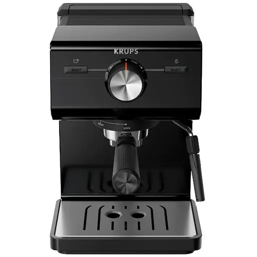 Кавомашина ріжкова Krups XP381810 OPIO BLK