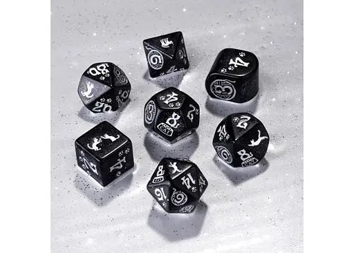 Набор кубиков CATS Modern Dice Set: Waffle , 7 шт. (RCAT05) - фото 3