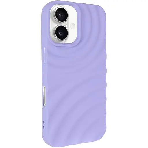 Чохол Epik TPU MonoWave для Apple iPhone 16, 6.1 Light Blue