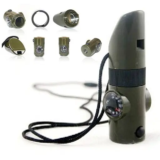 Ліхтарик-компас туристичний 7в1 Н-7-1